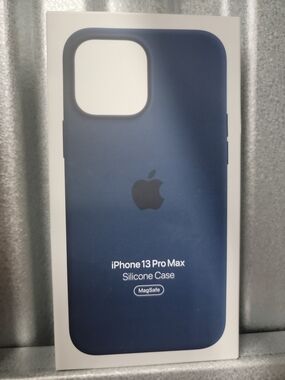 Apple Original iPhone 13 Pro Max Silicone Case - Midnight Blue
